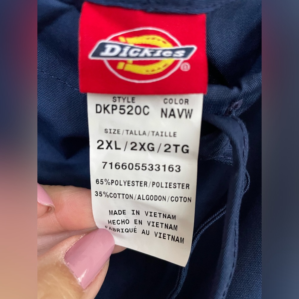 LOT of 3 Scrub SETS  PLUS 1 Scrub top all size 2 XL  unisex Dickies Cherokee NEW - Picture 10 of 16